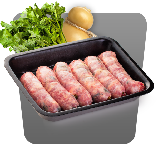 SALSICCIA DI SUINO CON FRIARIELLI E SCAMORZA - immagine 2