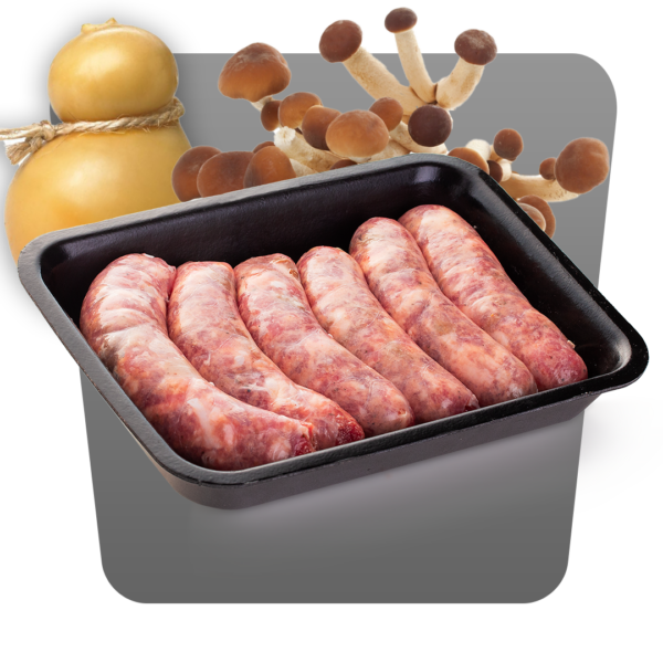 SALSICCIA DI SUINO CON FUNGHI E SCAMORZA - immagine 2