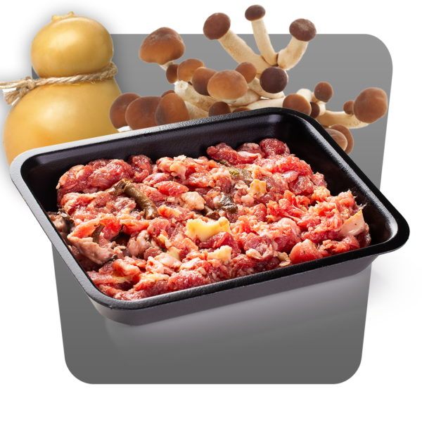 PREPARATO PER SALSICCIA CON FUNGHI E SCAMORZA - immagine 2